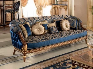 Modenese Gastone 3-х местный тканевый диван Deluxe