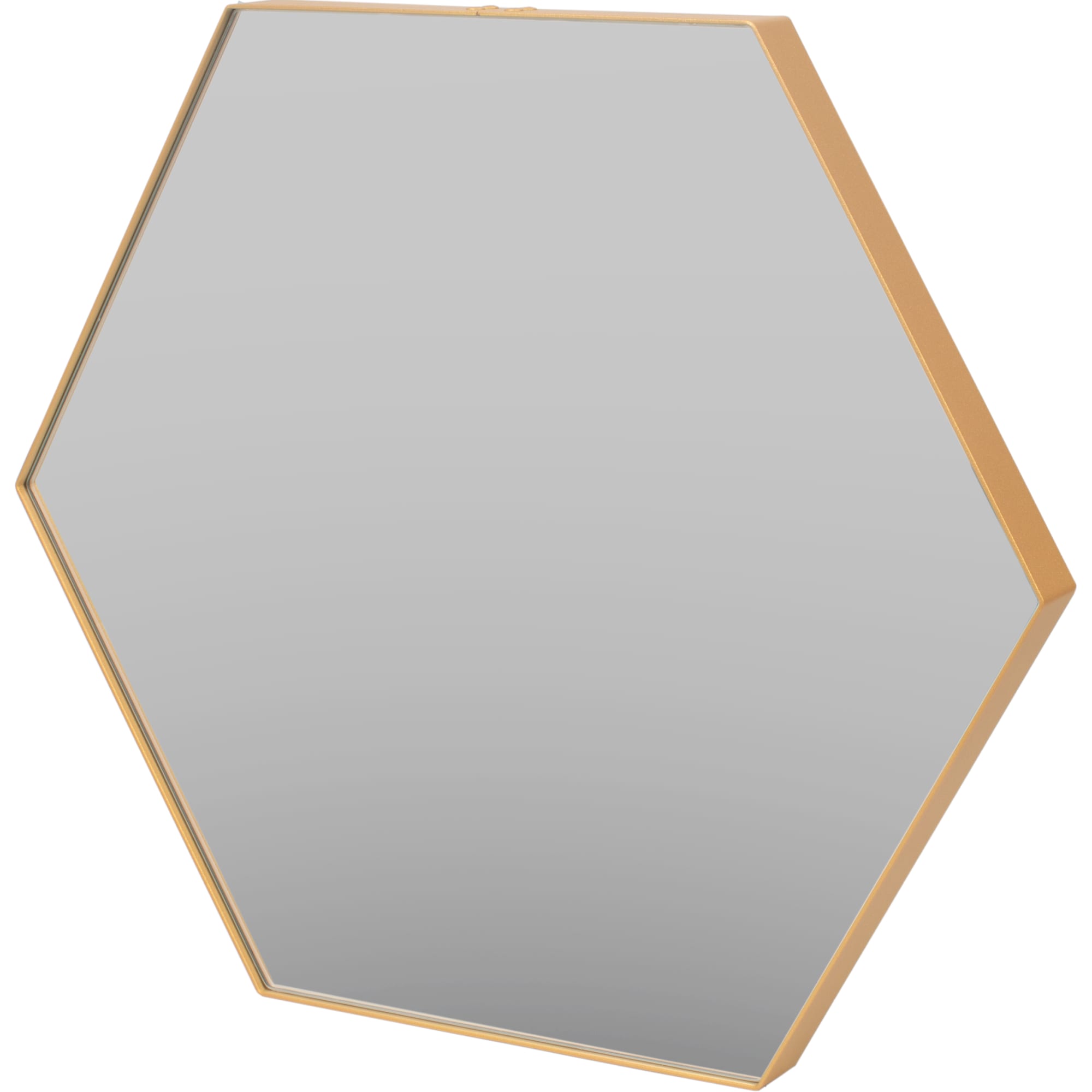 82111183 Зеркало 50х43 см цвет золотой Ferro Santreyd - Вид №1