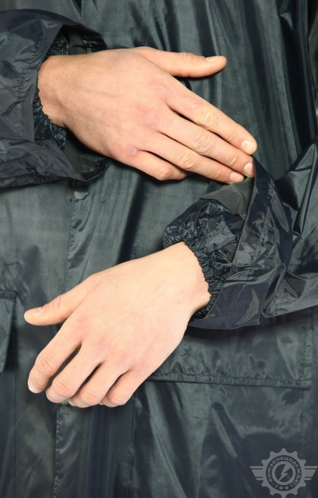 5041823 Плащ Альбатрос влагозащитный ЛАЙТ М синий  Непромокаемая спецодежда  размер XXXL  - Вид №7