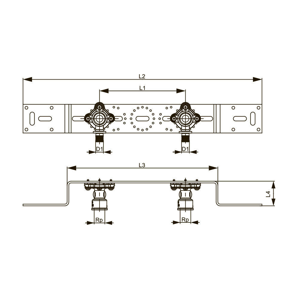 721009 Монтажные элементы Tece  - Вид №1
