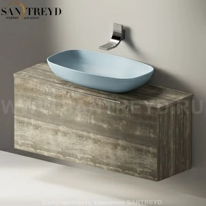 Flaminia BOX Настенная тумба для раковины 120 см с 1 ящиком BX944.WE
