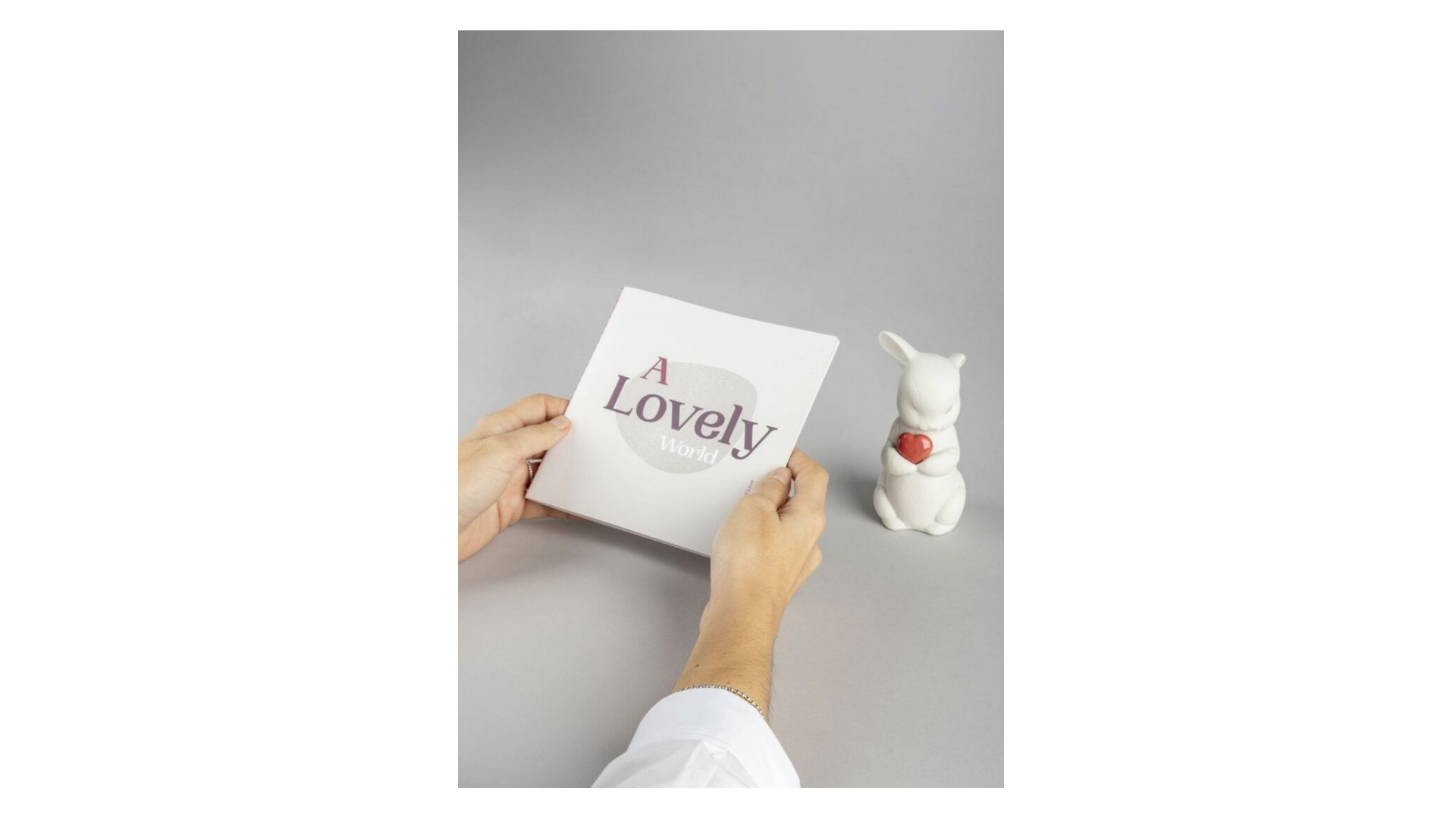 10672312 LLADRO Фигурка Lladro Пуффи - великодушный кролик 8x11см, фарфор Фарфор Lladró  - Вид №4