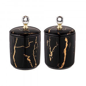 42-365 Посуда фарфоровая НАБОР БАНОК С КРЫШКОЙ LEFARD "FANTASY" Lefard