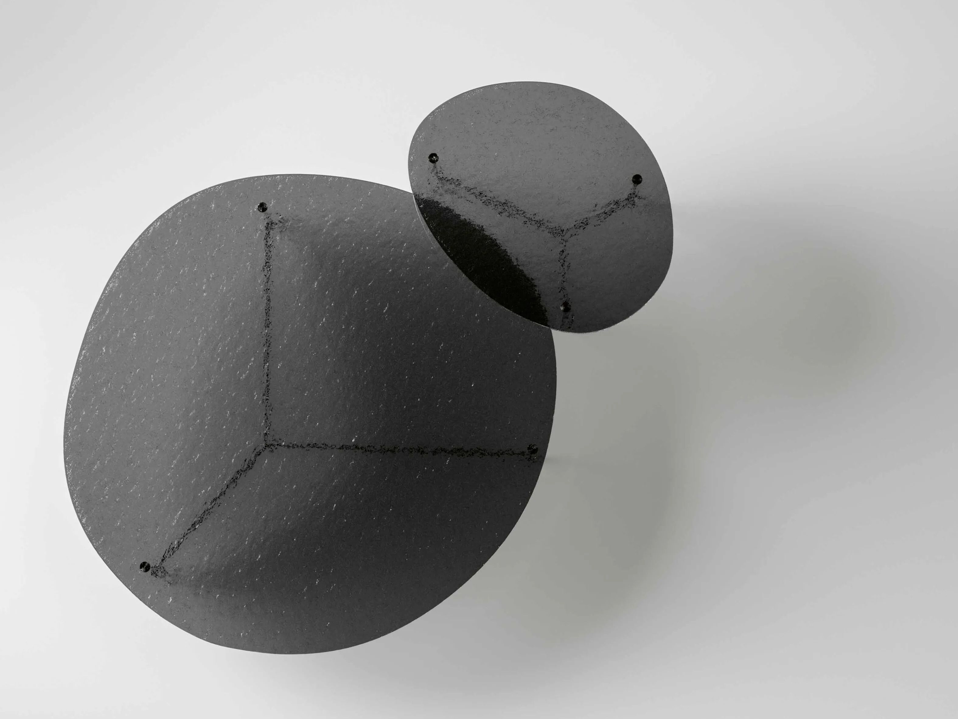 Журнальный столик со стеклянной столешницей Tonelli Design AFTER9 FUSED ARCH-00059492 - Вид №1