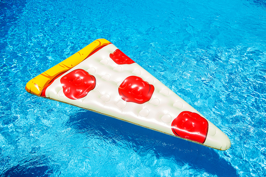 BMPF-0007 Матрас надувной , pizza slice BigMouth  - Вид №11