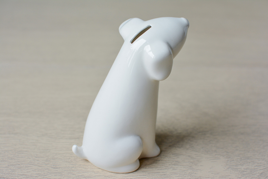 Ваза белая собачка "Бобик" ЭКОЧЕЛОВЕКИ - 00-3871311 Белый  - Вид №7