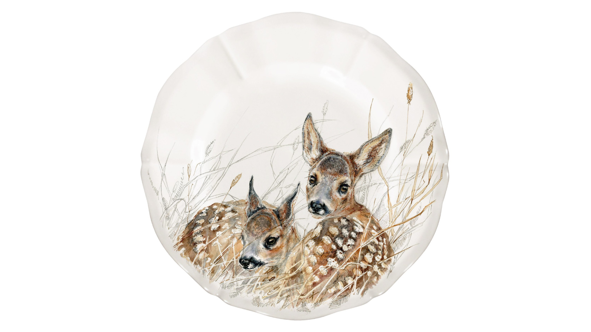 10644792 Gien Набор тарелок пирожковых Gien Солонь 16,5см, фаянс, 4шт Фаянс  - Вид №1