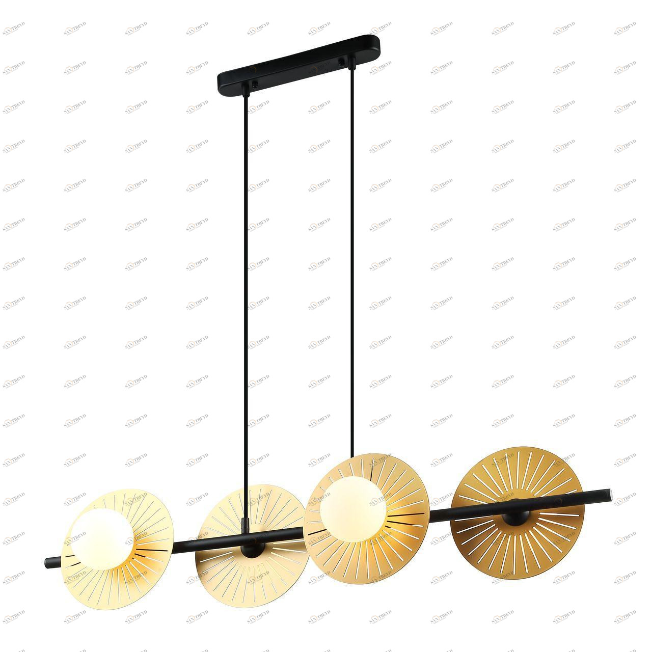 Подвесная люстра Favourite Sonnenblume 2356-4P FAVOURITE SONNENBLUME 312766 Золотой 