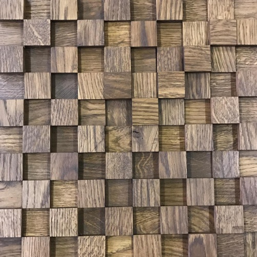 Мозаика и 3D панели из дерева Tarsi 3D 3d 1.0.13.0 Дуб Селект 3д (мозаика панели), гладкая (3Д (мозаика панели), Гладкая) 300х300 мм 1401100058 - Вид №1