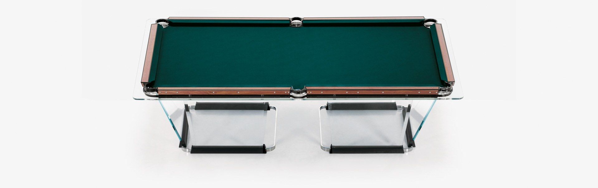Бильярдный стол из закаленного стекла с грецкими орехами Teckell T1.3 ARCH-00109158 - Вид №14