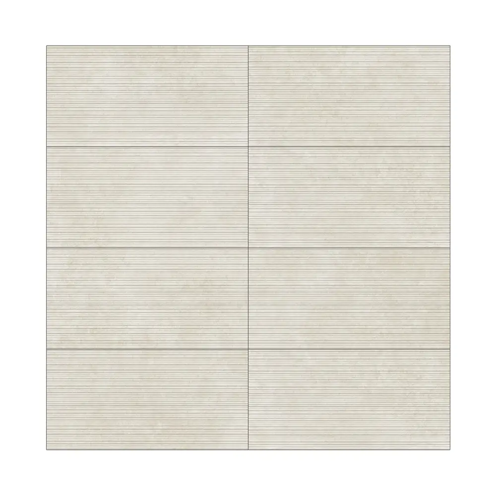 Настенная плитка Azori Catar Light Strut 31.5x63 см 1.79 м² матовая цвет светло-бежевый 89453953 STLM-2090316 - Вид №2