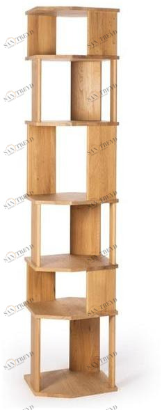 Ethnicraft Открытый книжный шкаф из дуба Stairs oak 50761