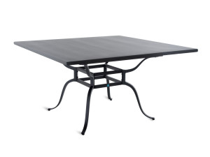 Железный квадратный стол