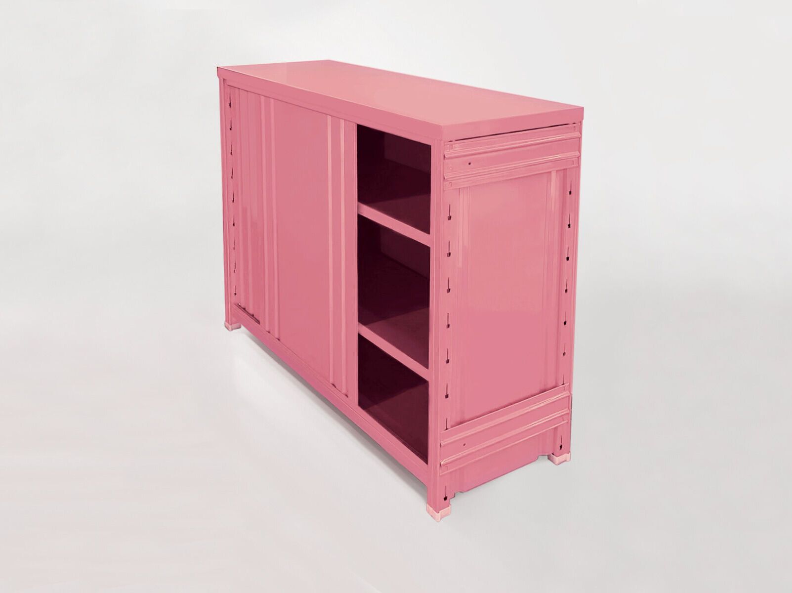 Металлический шкаф с раздвижными дверями Situér Polyhedric ARCH-00047625 - Вид №1