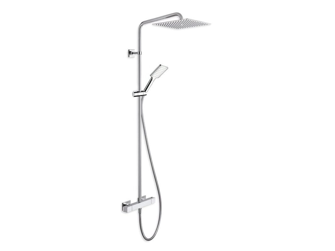 Настенная термостатическая душевая колонна с ручным душем CRISTINA Rubinetterie душевые колонны-Shower &amp ARCH-00041402 - Вид №1
