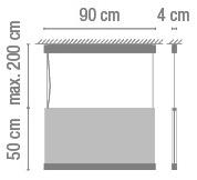 Vibia Подвесной светильник из ткани Curtain sun-id-1415385 - Вид №15