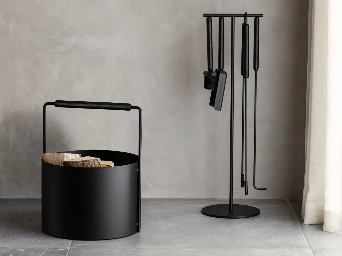 Набор инструментов для камина с порошковым покрытием blomus Аши ARCH-00137310 - Вид №3