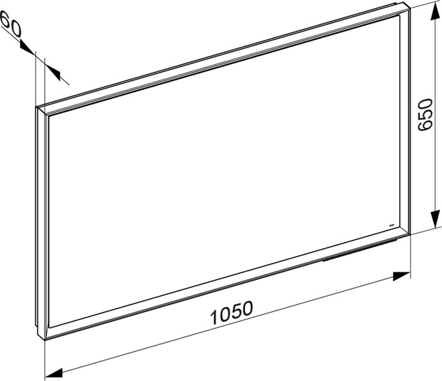 14598132000 Зеркало с подсветкой KEUCO Royal Lumos - Вид №7