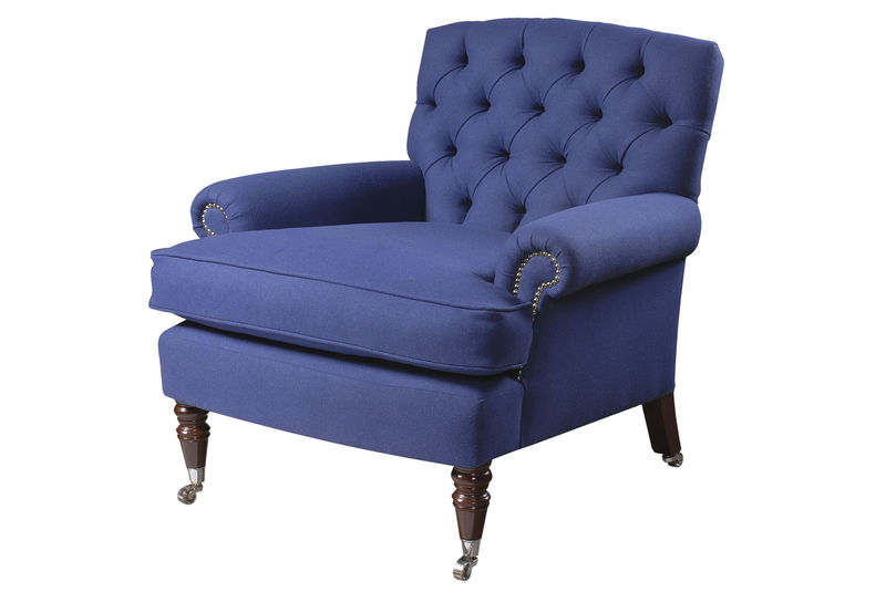 LU015A Кресло Stubbs со спинкой на пуговицах ijlbrown 