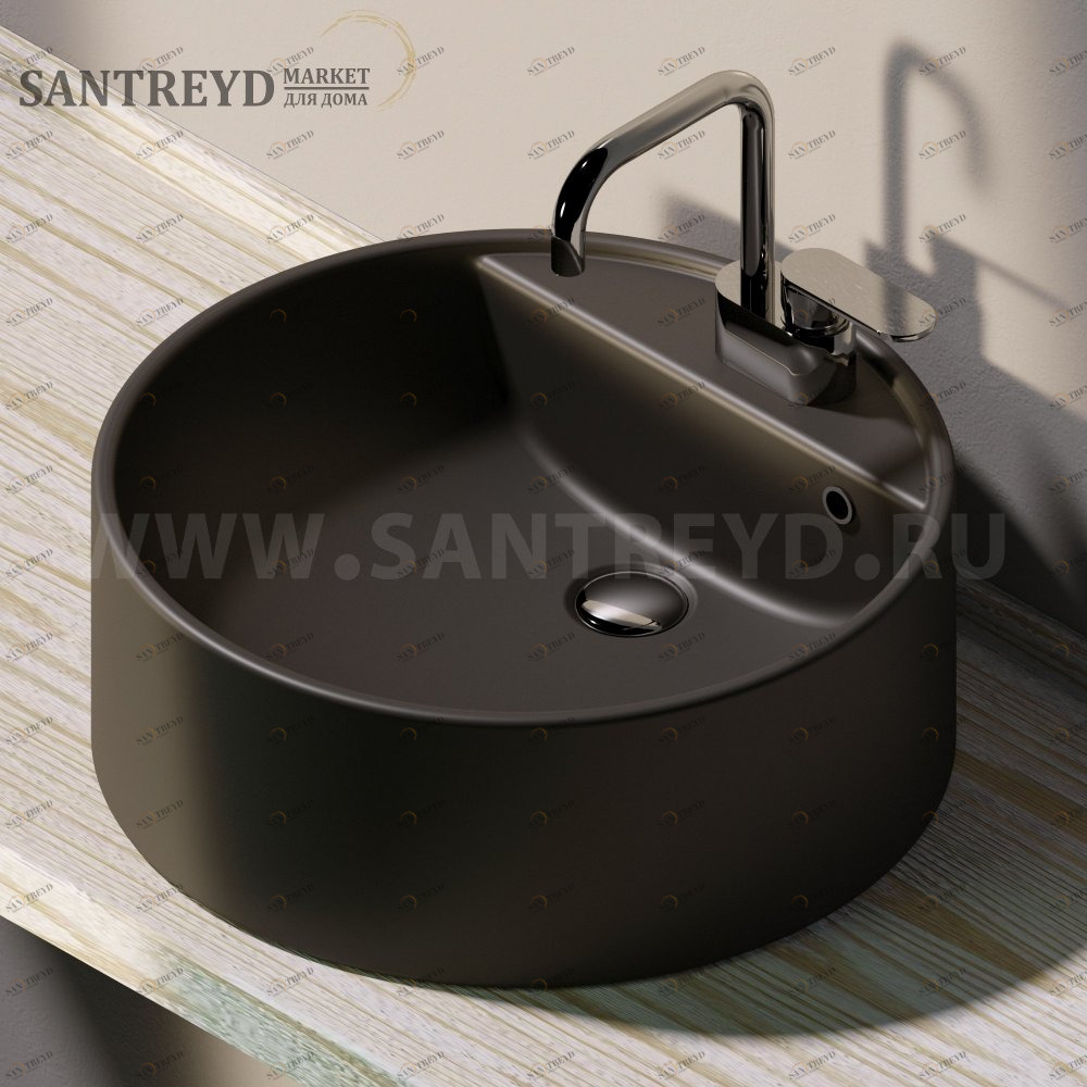 5050C7006 Накладная раковина на столешницу  круглая Ceramica Flaminia Twin