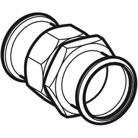 25326 Резьбовое соединение Geberit Mapress из углеродистой стали Geberit  - Вид №1