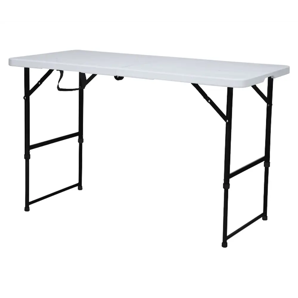 Садовый стол раздвижной складной Zalger Garden Rasti 120x60x73 см пластик белый 89407975 STLM-2090667 Santreyd Стол-трансформер Rasti