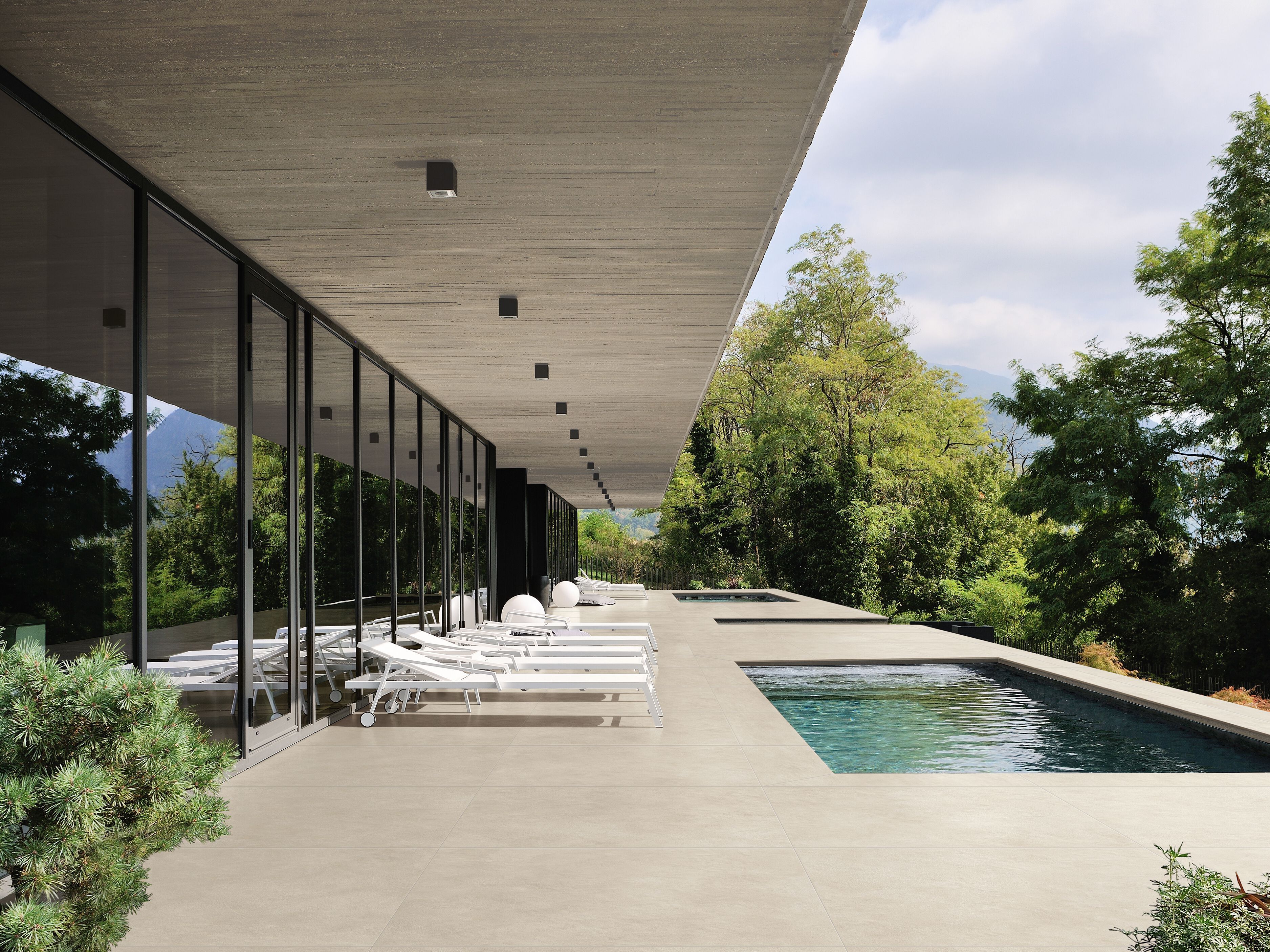 Напольное покрытие из керамогранита с цементным эффектом Atlas Concorde Boost Expression ARCH-00027673