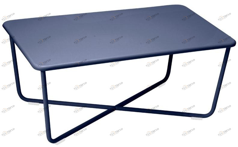 Fermob Прямоугольный садовый столик из стали Croisette 1820