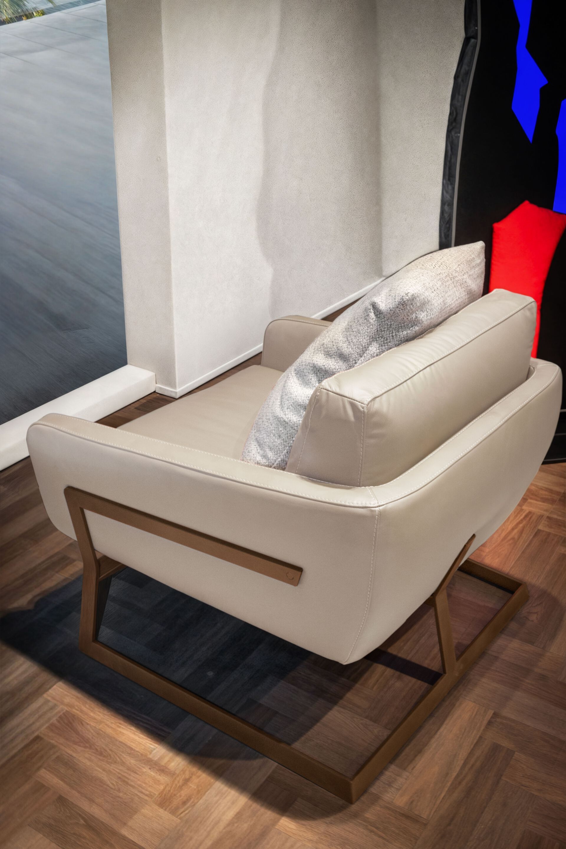 Кожаное кресло Wayne Enterprises Home Collection WE-113 ARCH-00144045 - Вид №4