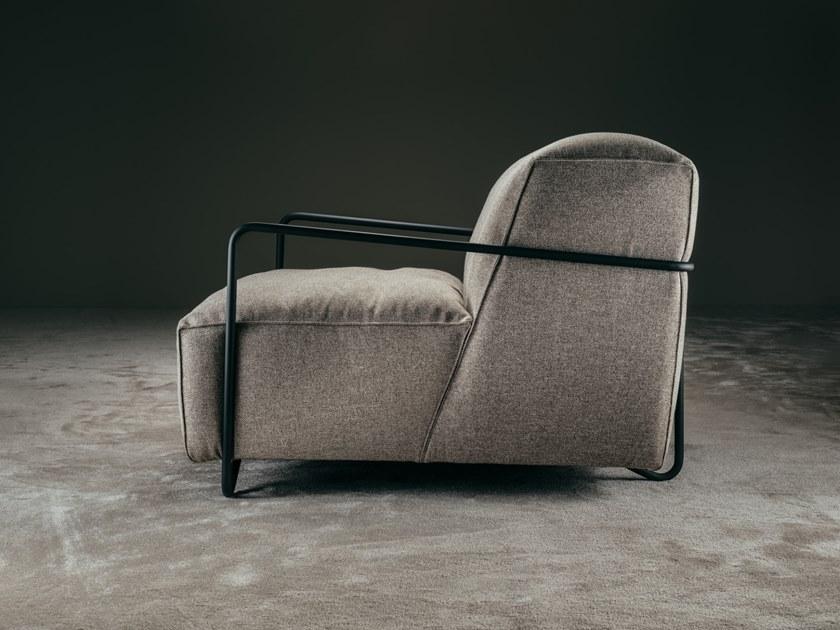 GIOPAGANI Кресло из ткани с подлокотниками Esprit noir sun-id-1369377 - Вид №2