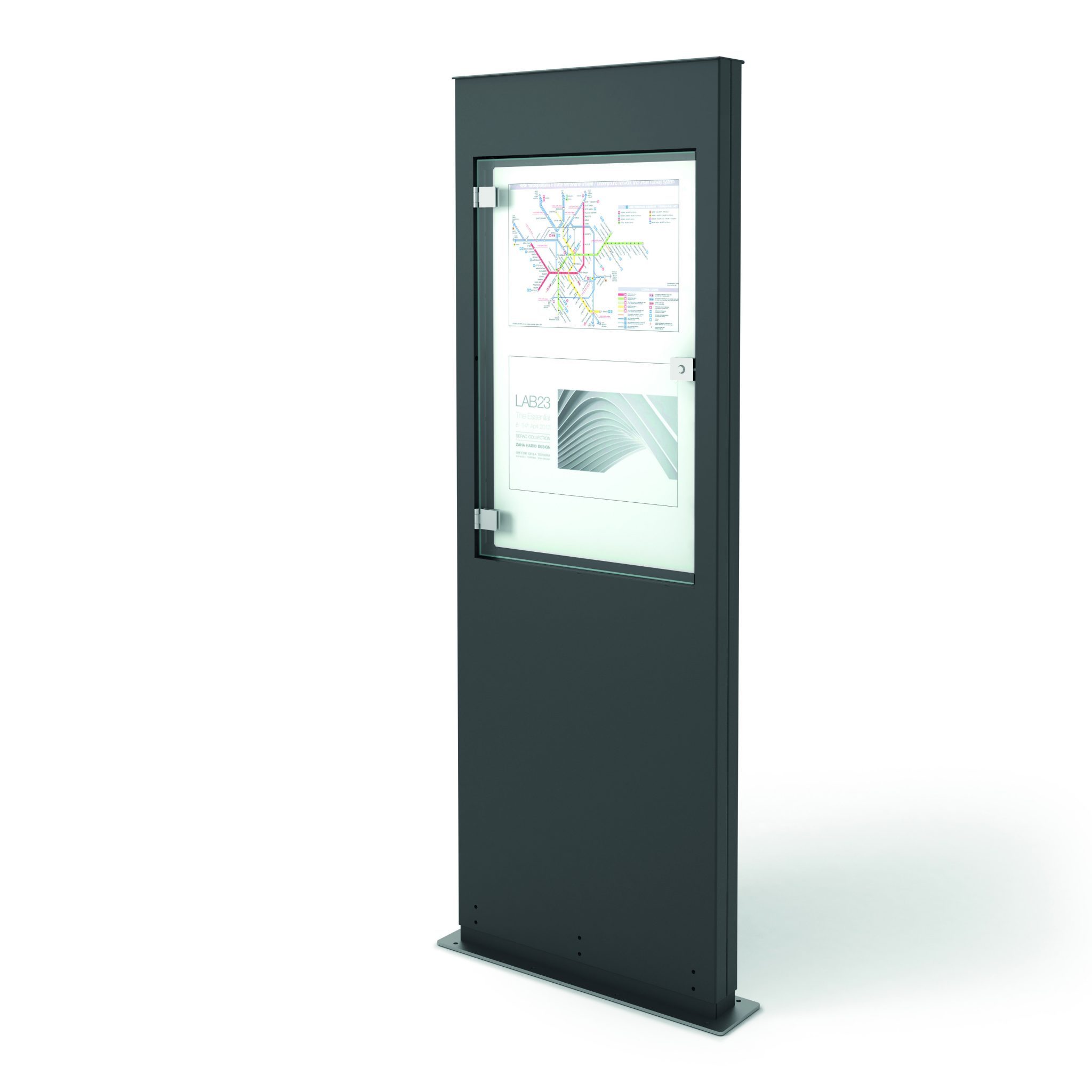 Totem Double Sided Details Lab23 Автобусные Остановки / Витрины  - Вид №1