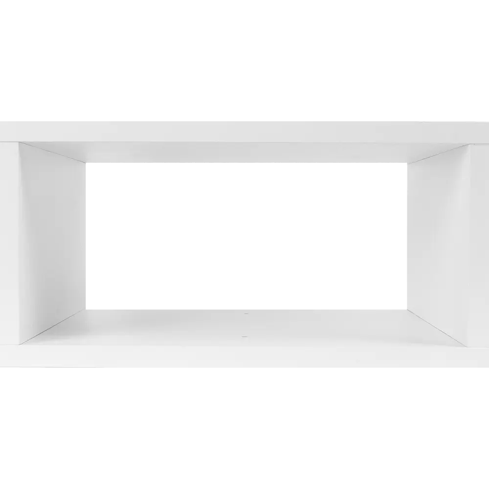 Стеллаж Spaceo KUB 1 секция 18x36.1x31.7 см ЛДСП цвет белый 82731910 STLM-2199081  - Вид №6