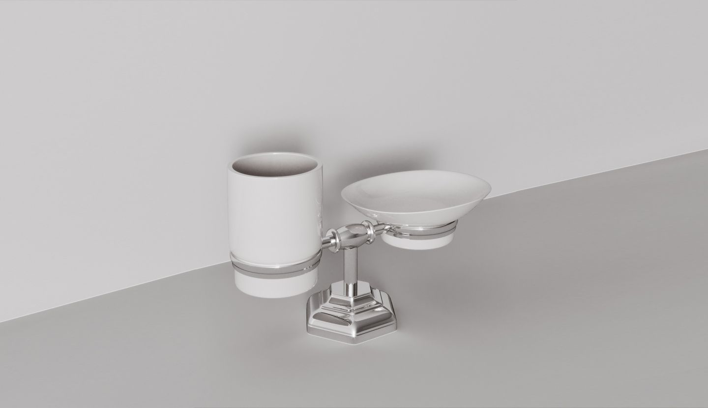 Керамическая мыльница / держатель зубной щетки Park Avenue Waldorf ARCH-00139679 - Вид №1