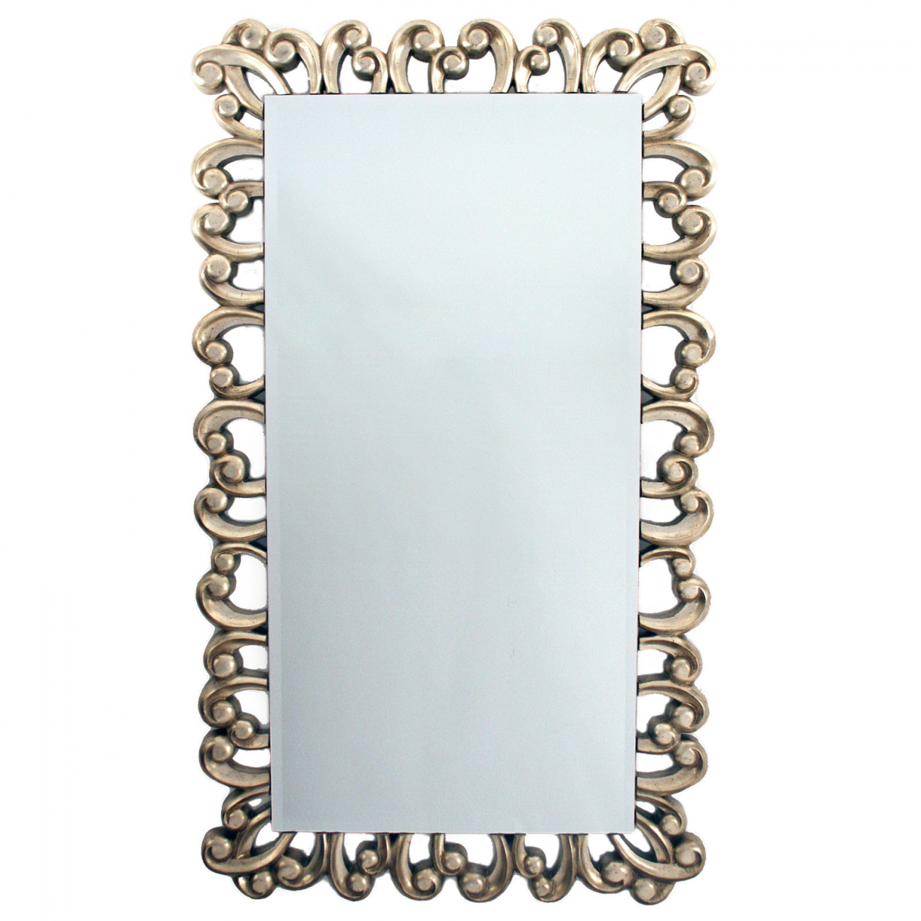 Зеркало прямоугольное настенное золото Daroca PUSHA ДИЗАЙНЕРСКИЕ 062541 Золото  - Вид №1