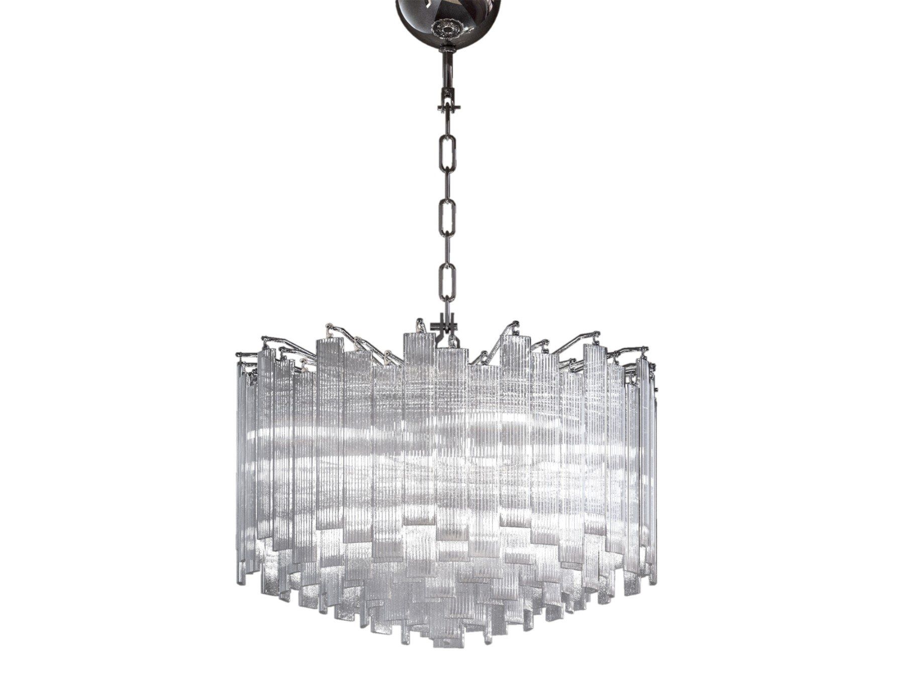 Стеклянный подвесной светильник ручной работы VENINI ленты ARCH-00150011 - Вид №1