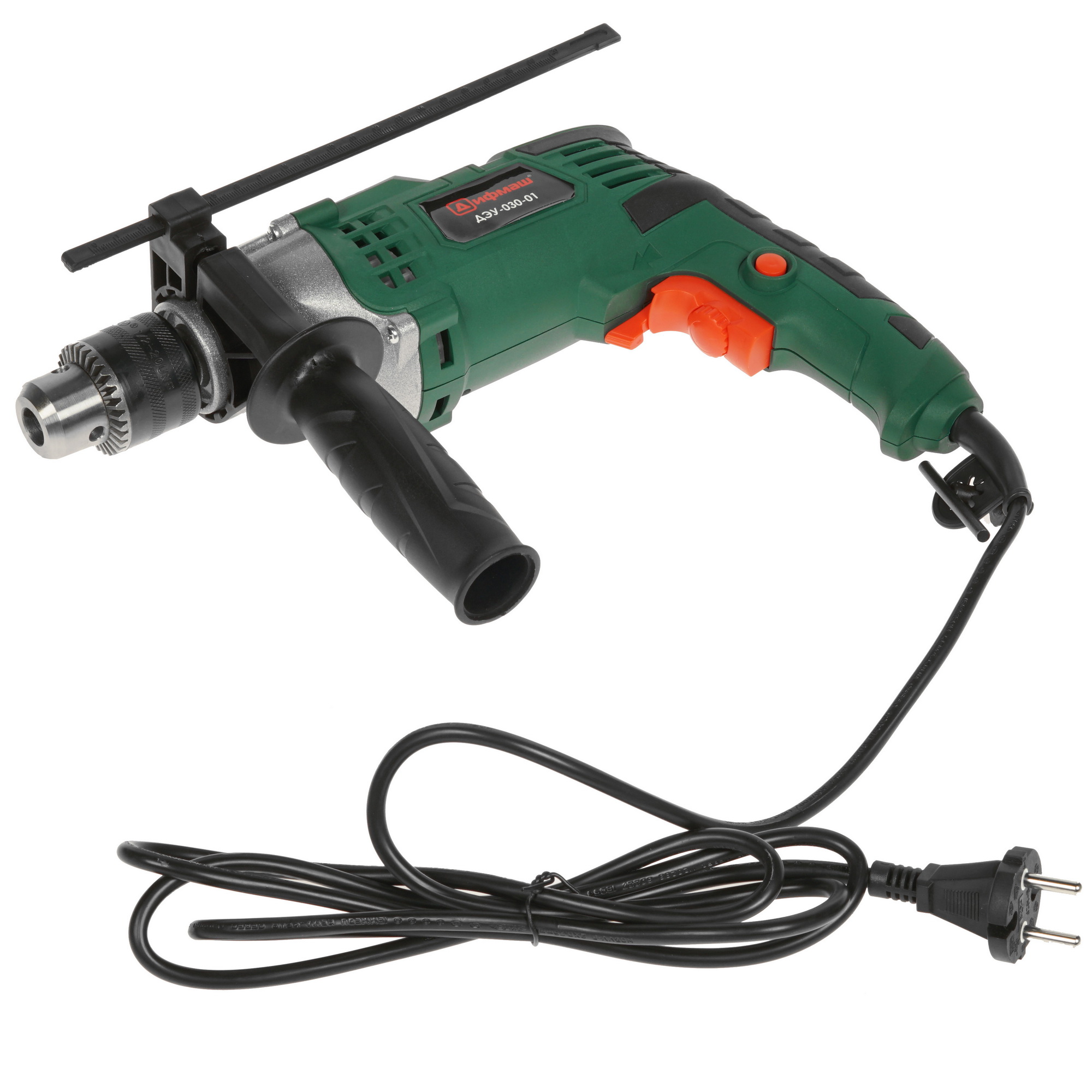 Дрель Дифмаш ДЭУ-030-01 [ударный, ключевой, 900 Вт, 2800 об/мин, реверс, 1.9 кг] 5321680 STDN-0126266 - Вид №4