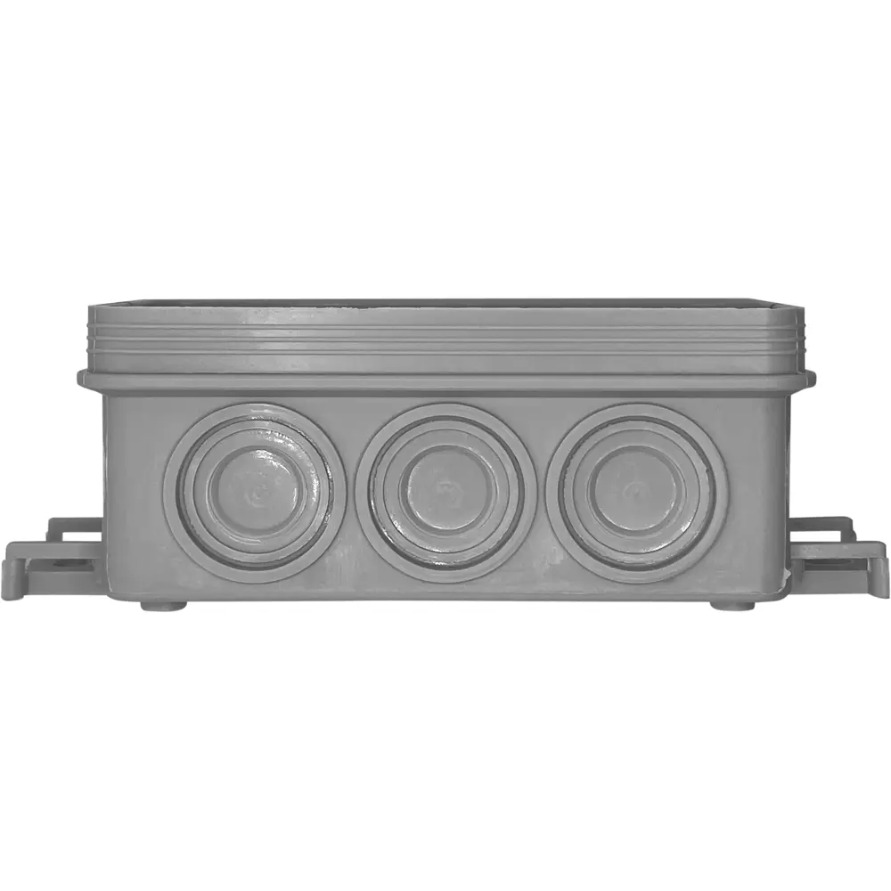Распределительная коробка открытая Lexman D 90x42x40 мм 10 вводов IP55 цвет серый STLM-2062408 - Вид №1