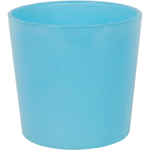 Кашпо Nina Glass ø17 h17 см v2 л стекло голубой