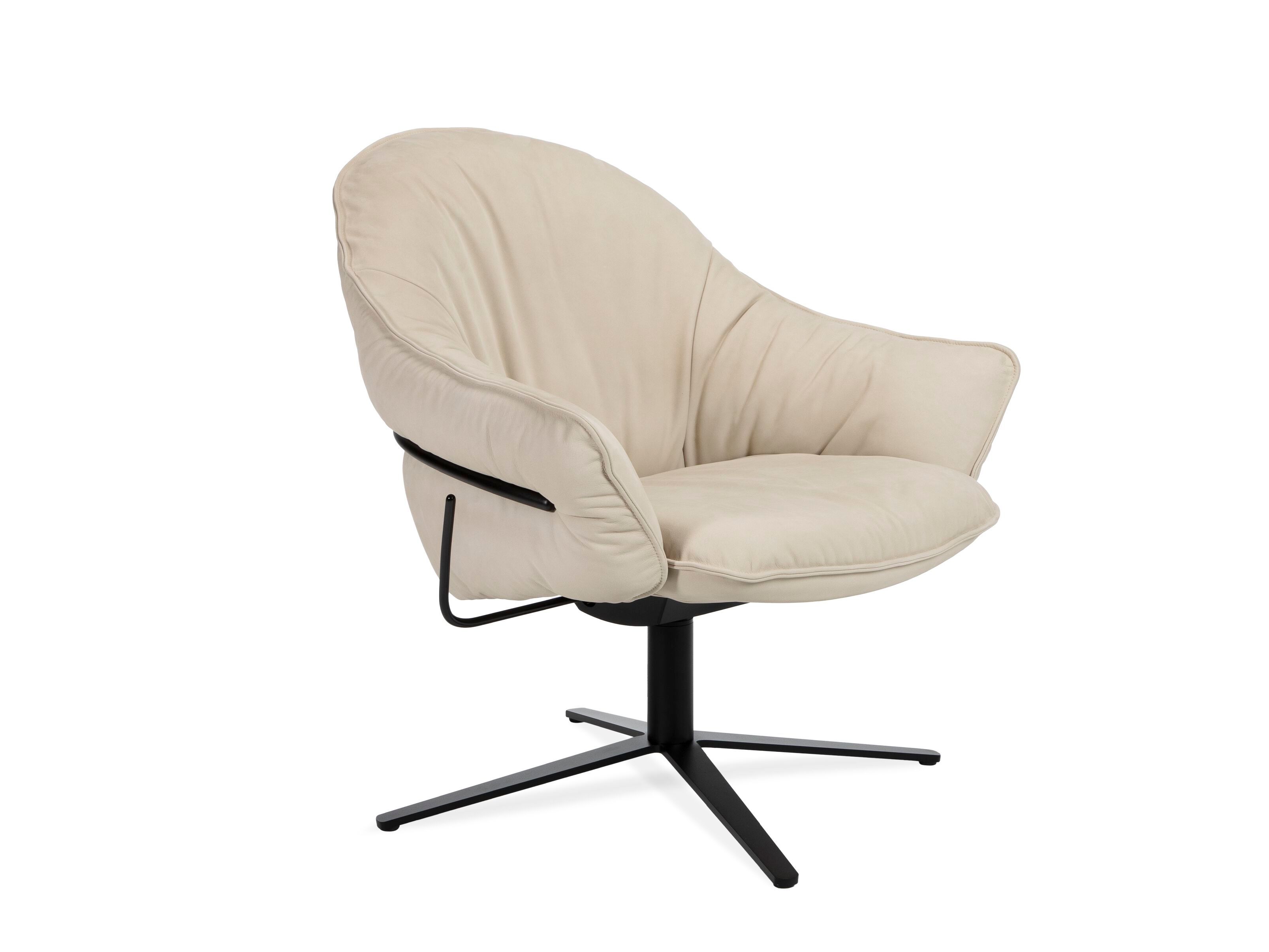 Тканевое вращающееся кресло с подлокотниками Freifrau Marie ARCH-00115998