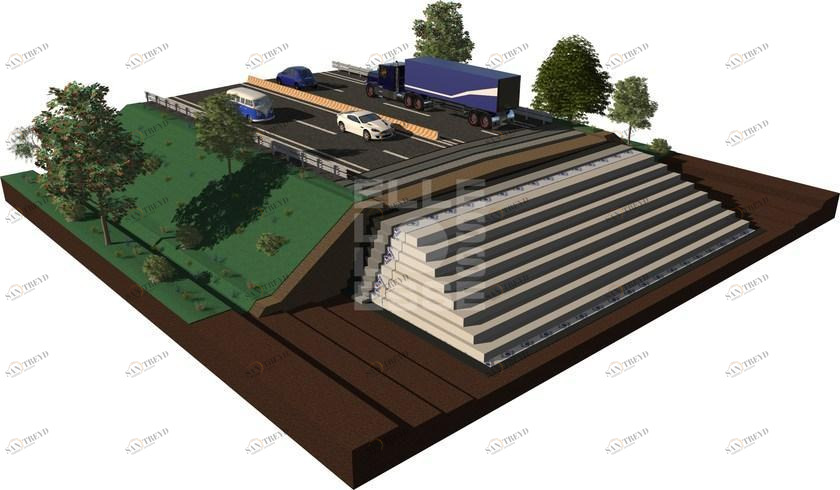 ELLE ESSE Блок эпс для строительства дорожных насыпей sun-id-1494006