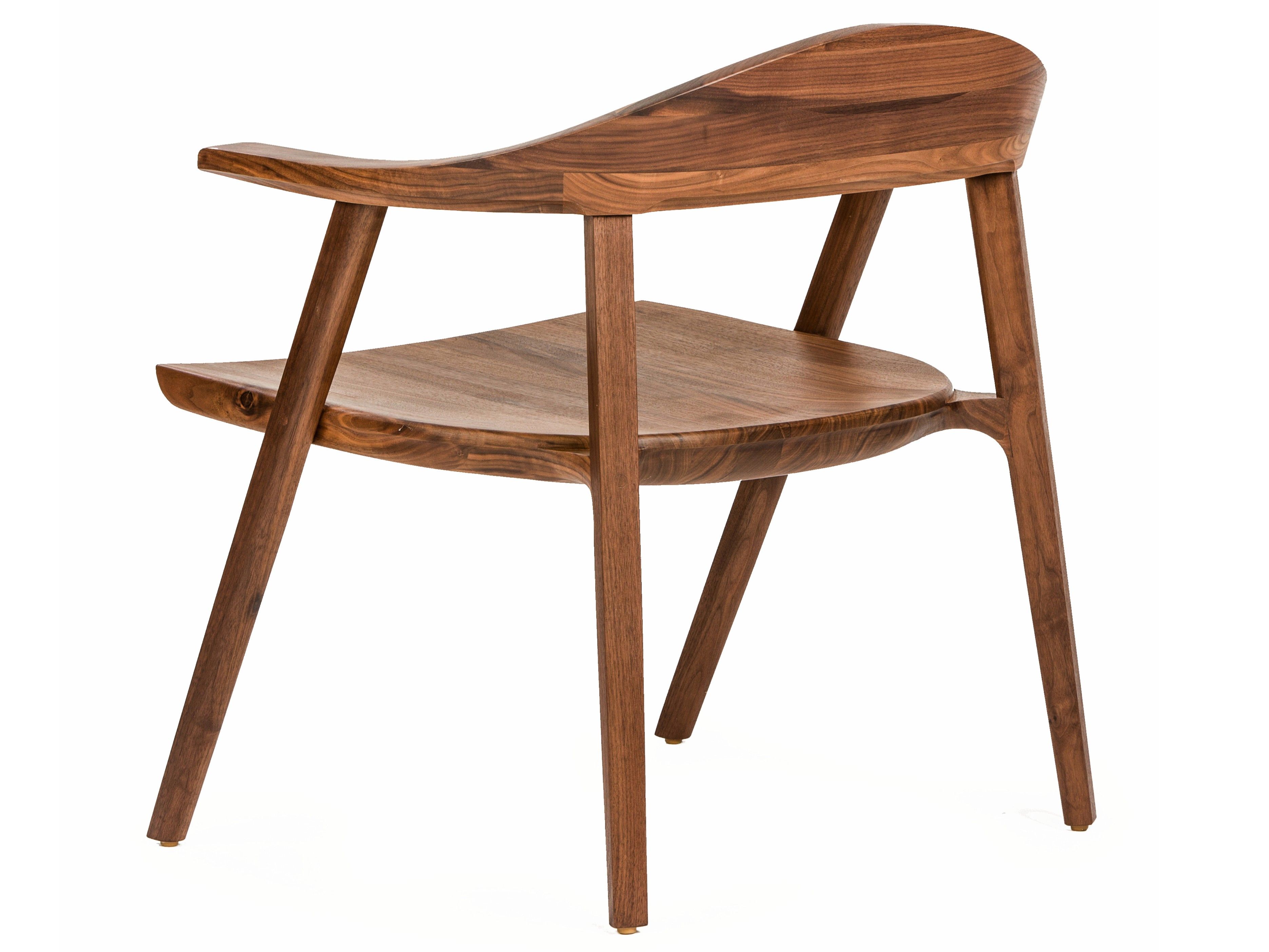 Стул из массива дерева с подлокотниками BassamFellows ARCH-00038281 - Вид №4