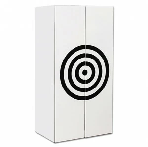 Шкаф двухдверный детский малый "Продленка" МАНДАРИН ПРОДЛЕНКА 178748 Белый