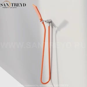 Agape KAA Ручной душ из неаллергенного силиконового каучука CRUB0914AR KAA оранжевый CRUB0914AR