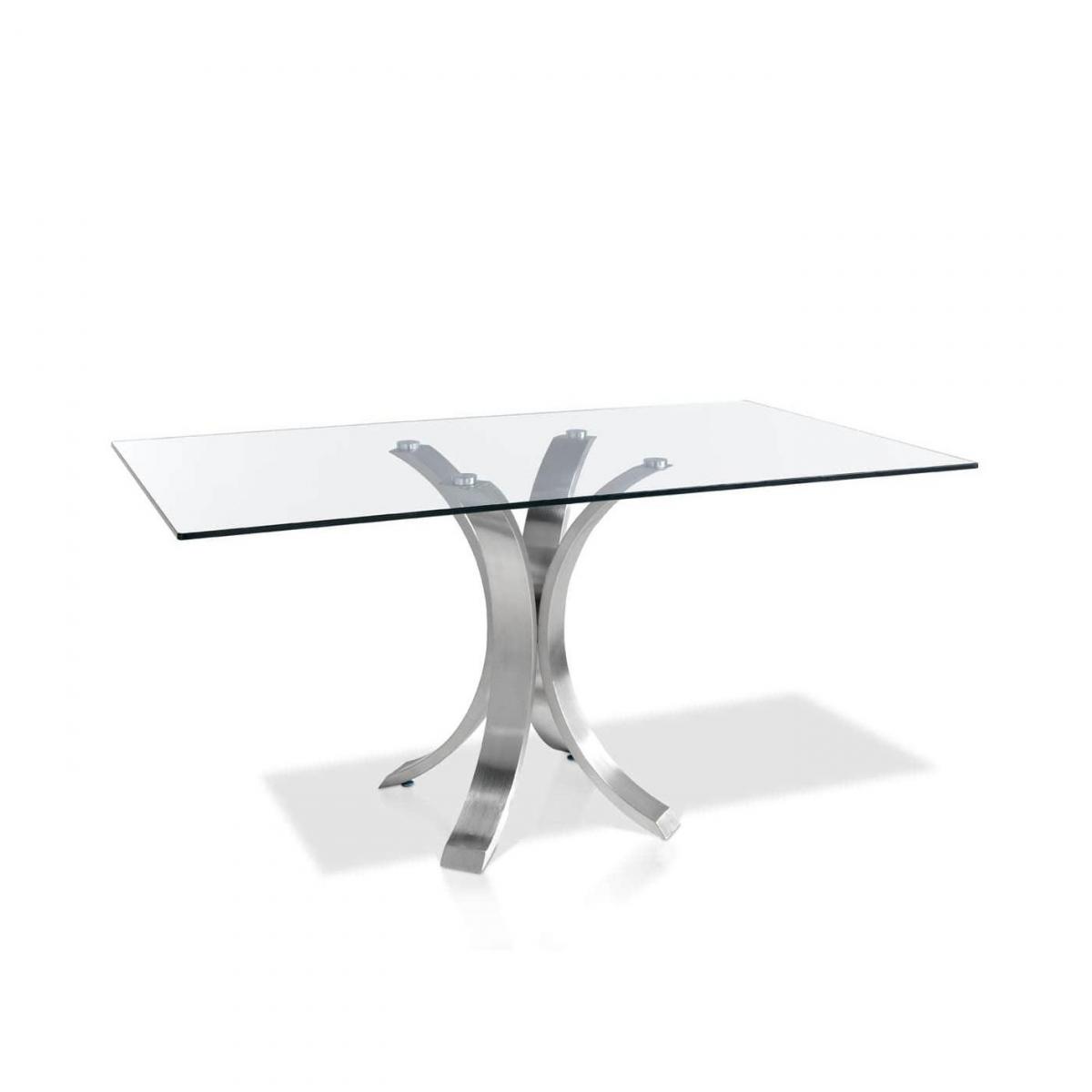 063241 Стол прямоугольный BZ2103 стекло 160x95 Angel Cerda  - Вид №2