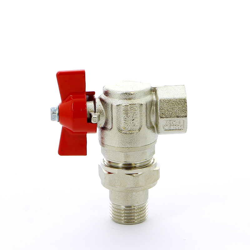 Кран шаровой НВ угловой с разъемным соединением IDEAL бабочка ITAP 1/2" 29812 - Вид №4