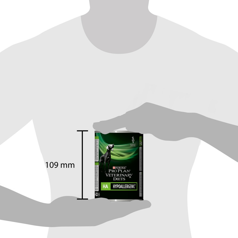 ПР0054776 Корм для собак Veterinary Diets HA для снижения непереносимости ингредиентов и питательных веществ, конс. 400г Pro Plan  - Вид №9