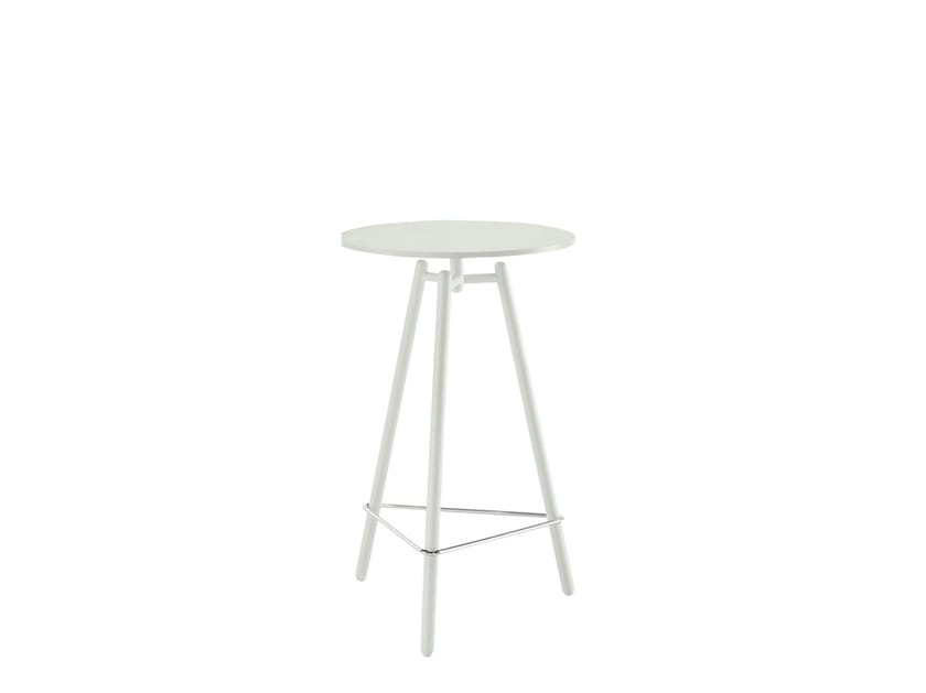 Высокий круглый журнальный столик для контракта Sesta блог ARCH-00030424