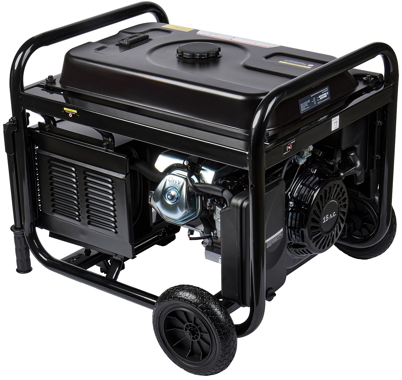 Электрогенератор   бензиновый Elitech HD GES 8000EAW 9145115 STDN-0083375 - Вид №4