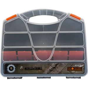 Органайзер World of Tanks 31x38 см, пластик, цвет прозрачный