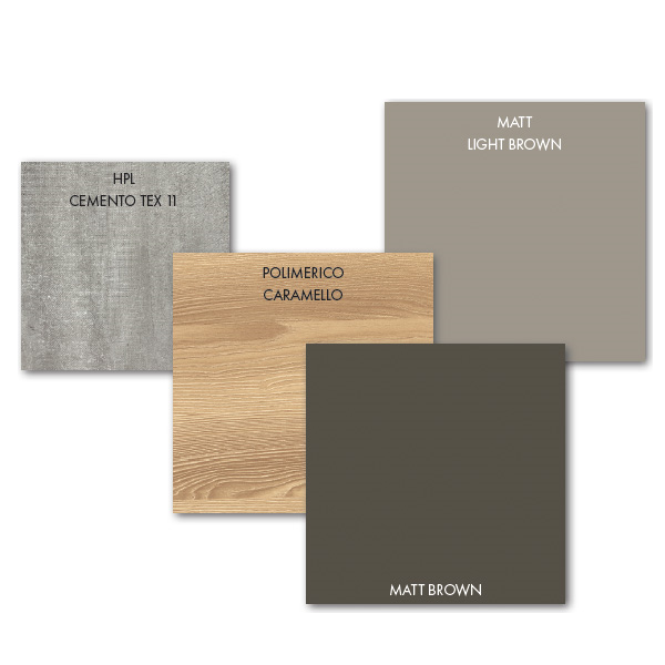 Easy 025  Кухонный гарнитур Ar-Due Colore matt  - Вид №3